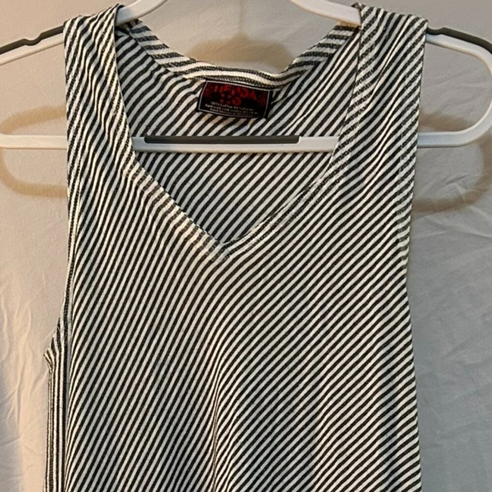Tienda Ho Hand Woven Morocco Striped Pullover Zohra Dress one size
